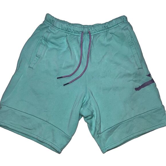 Nike Jordan Jumpman AIR Fleece Shorts Men’s Size Small Tropical Twist Daybreak - Picture 3 of 14